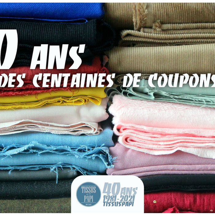 40 ans et des centaines de coupons ! - TissusPapi.com