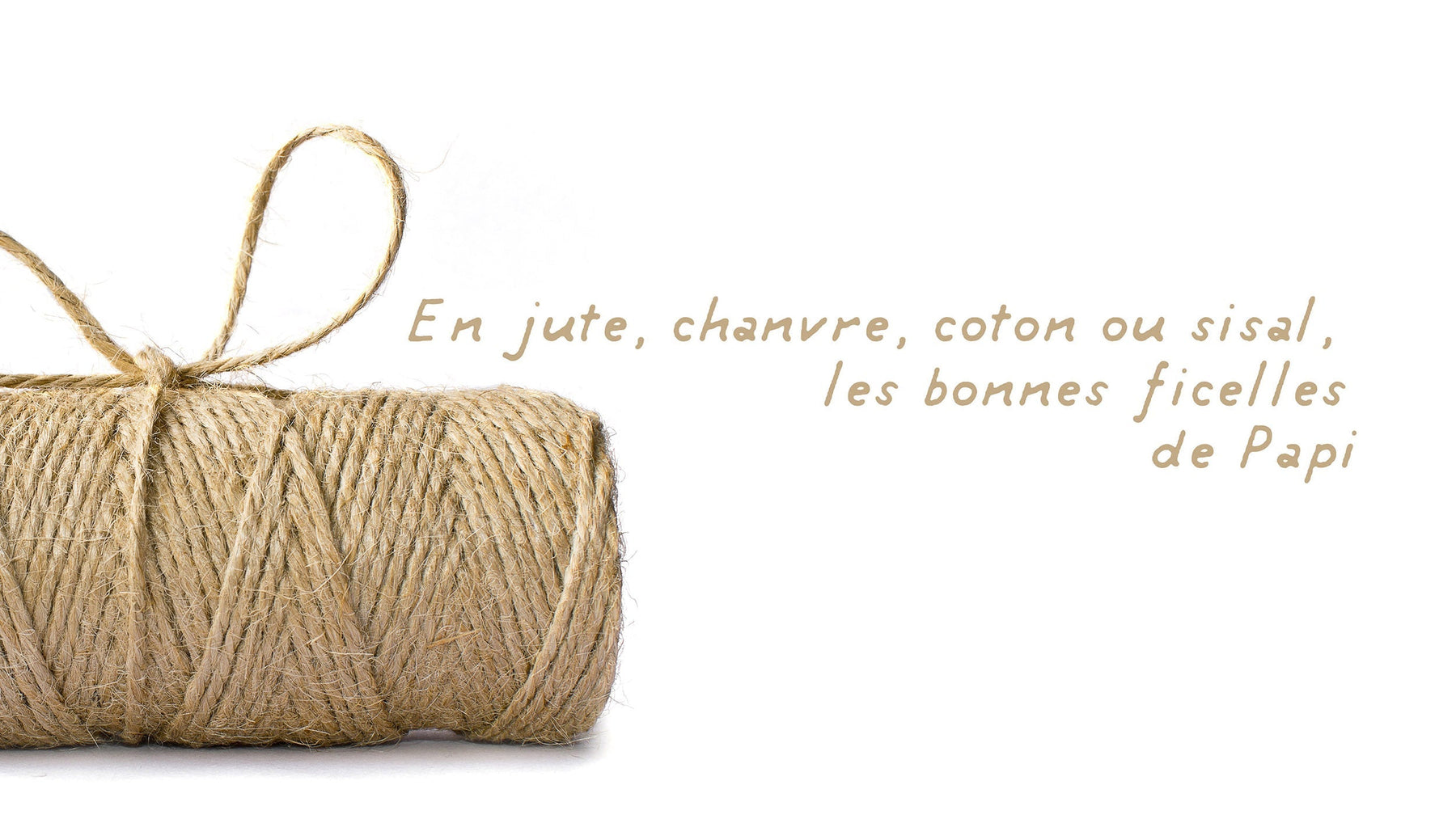 Tissus Papi a les bonnes ficelles (de jute et de coton !) - TissusPapi.com