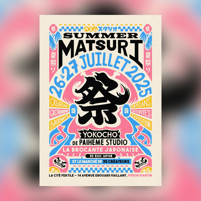 TissusPapi vous donne rendez-vous au SUMMER MATSURI 2025 ! - TissusPapi.com