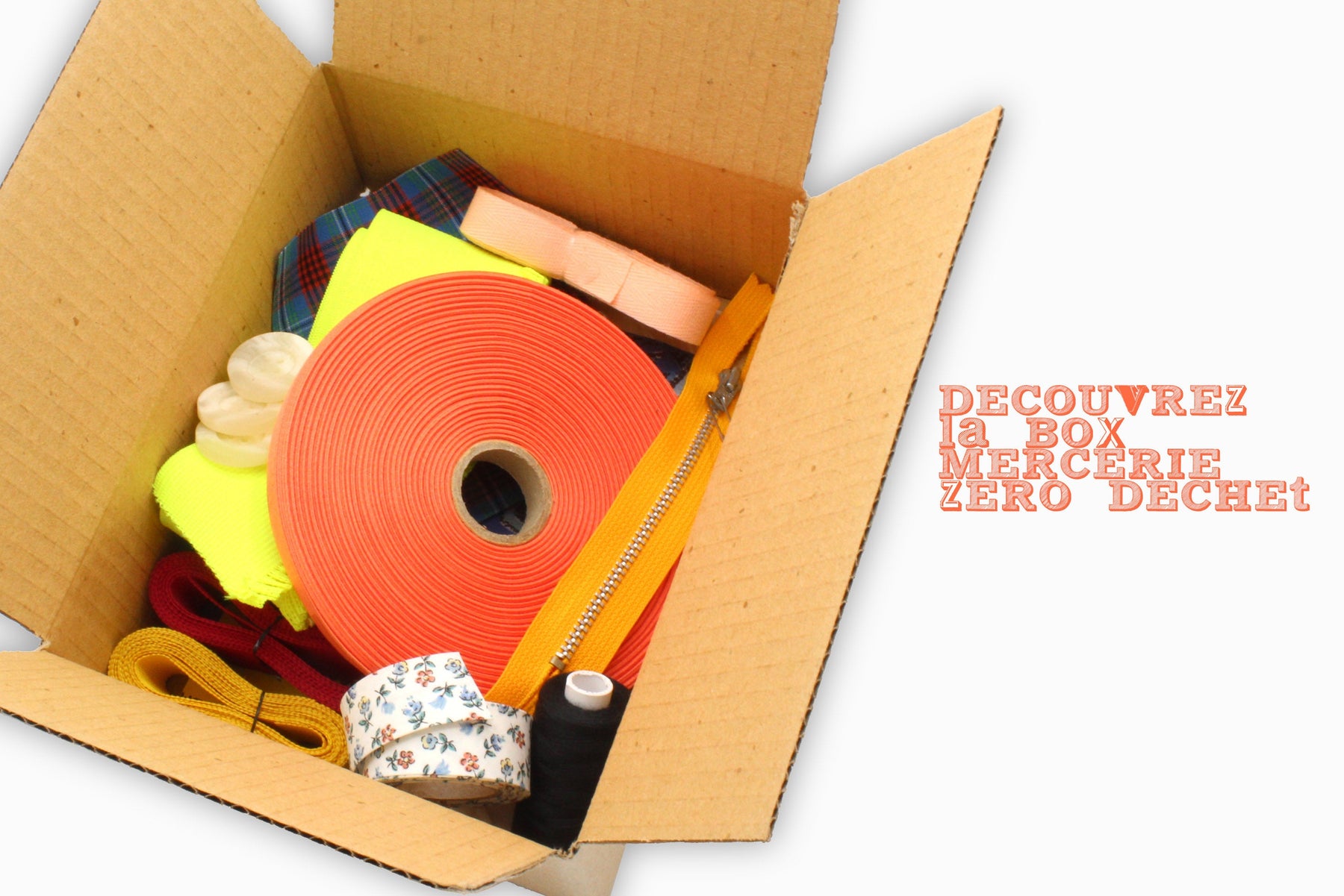 Découvrez la box de mercerie zéro déchet ! - TissusPapi.com