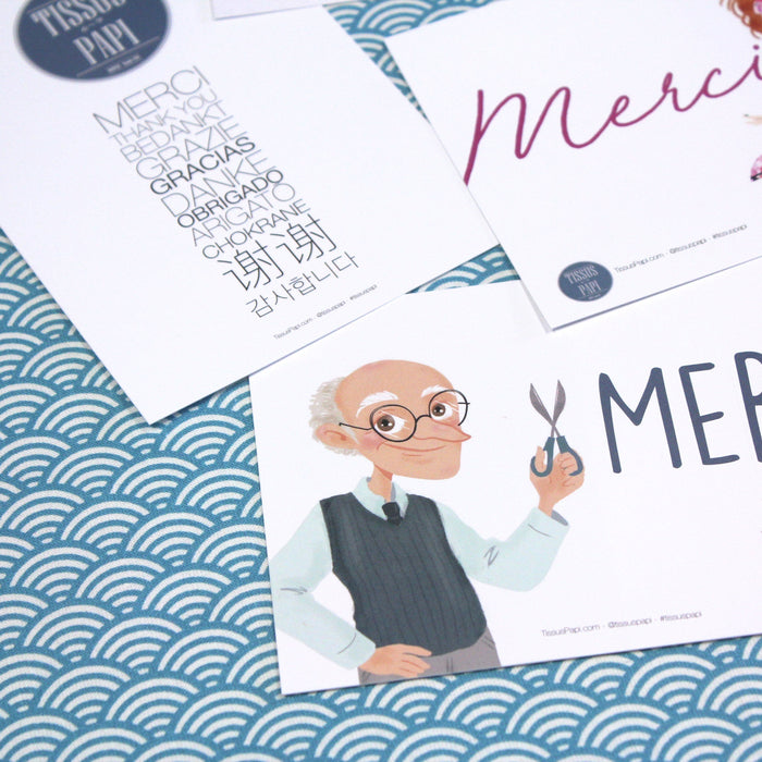 Les cartes Collector Tissus Papi - TissusPapi.com