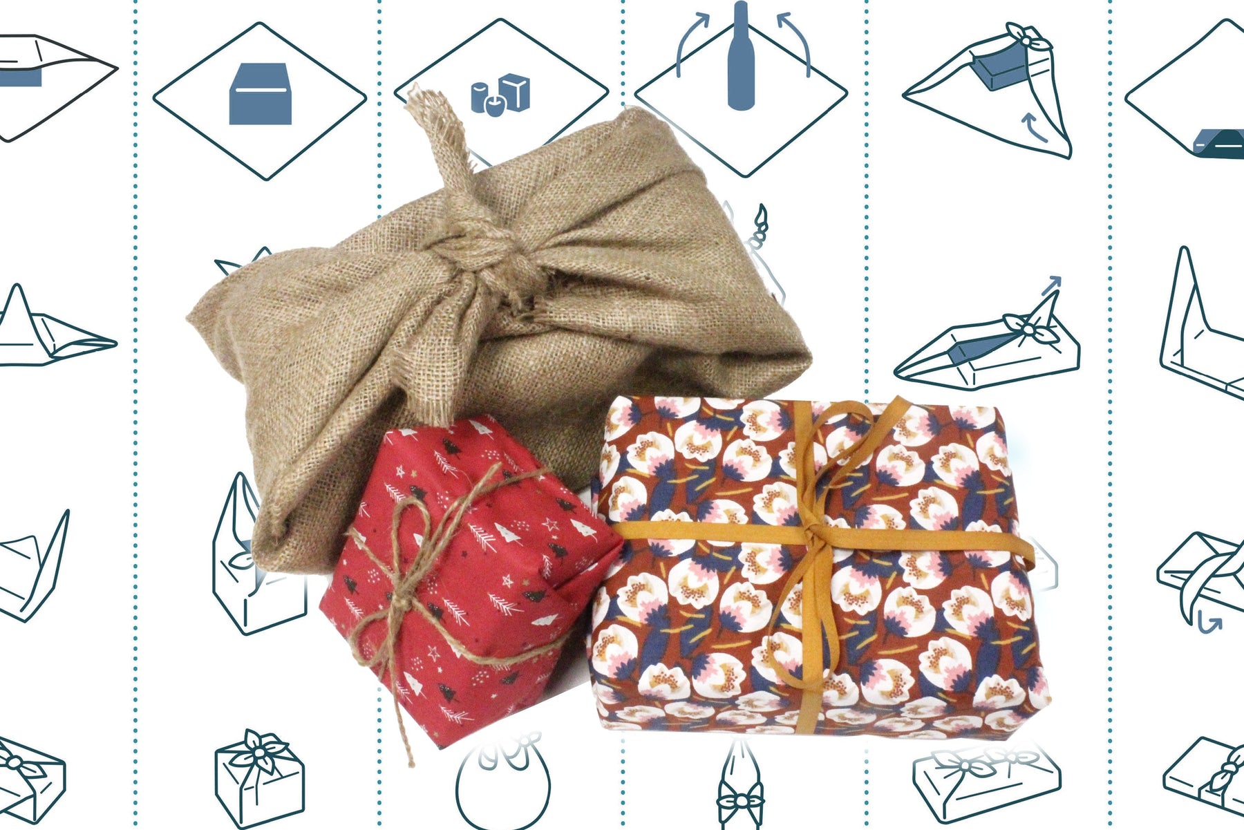 Furoshiki : téléchargez notre mode d'emploi ! - TissusPapi.com