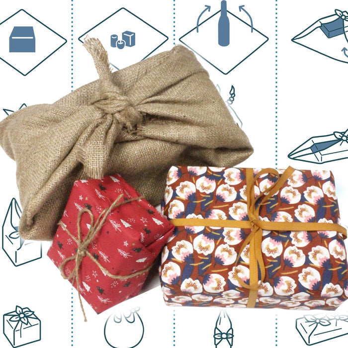 Furoshiki : téléchargez notre mode d'emploi ! - TissusPapi.com