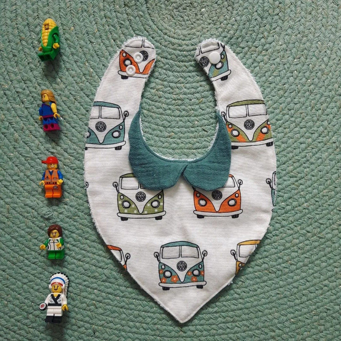 Que créer avec du tissu au motif Combi Volkswagen ? - TissusPapi.com