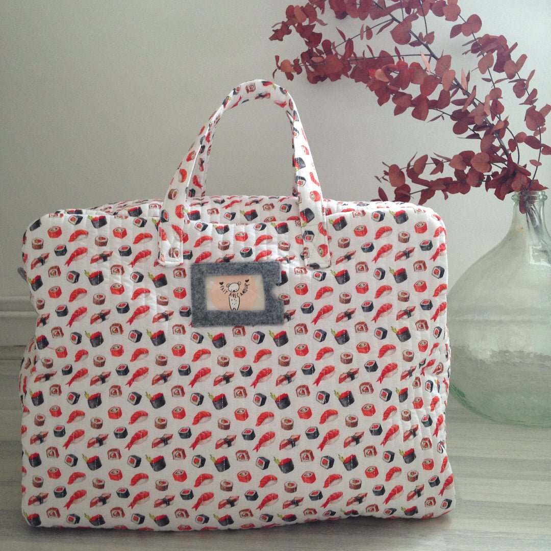 Vos créations : le sac Maki & Sushis de Maïté - TissusPapi.com