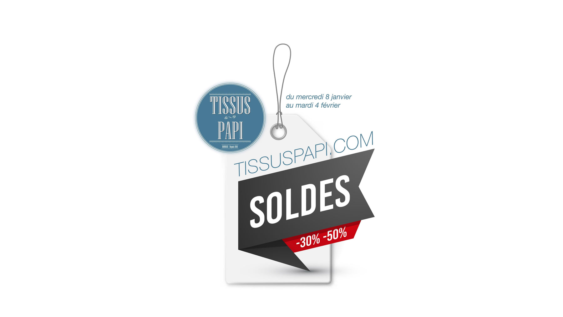 Nos soldes d'hiver sont là ! - TissusPapi.com