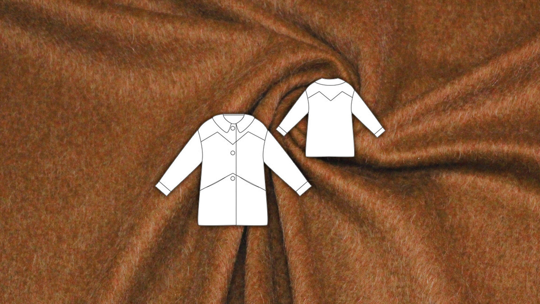 La manteau John de Aurélie Wait and sew : MOHAIR POWER ! - TissusPapi.com