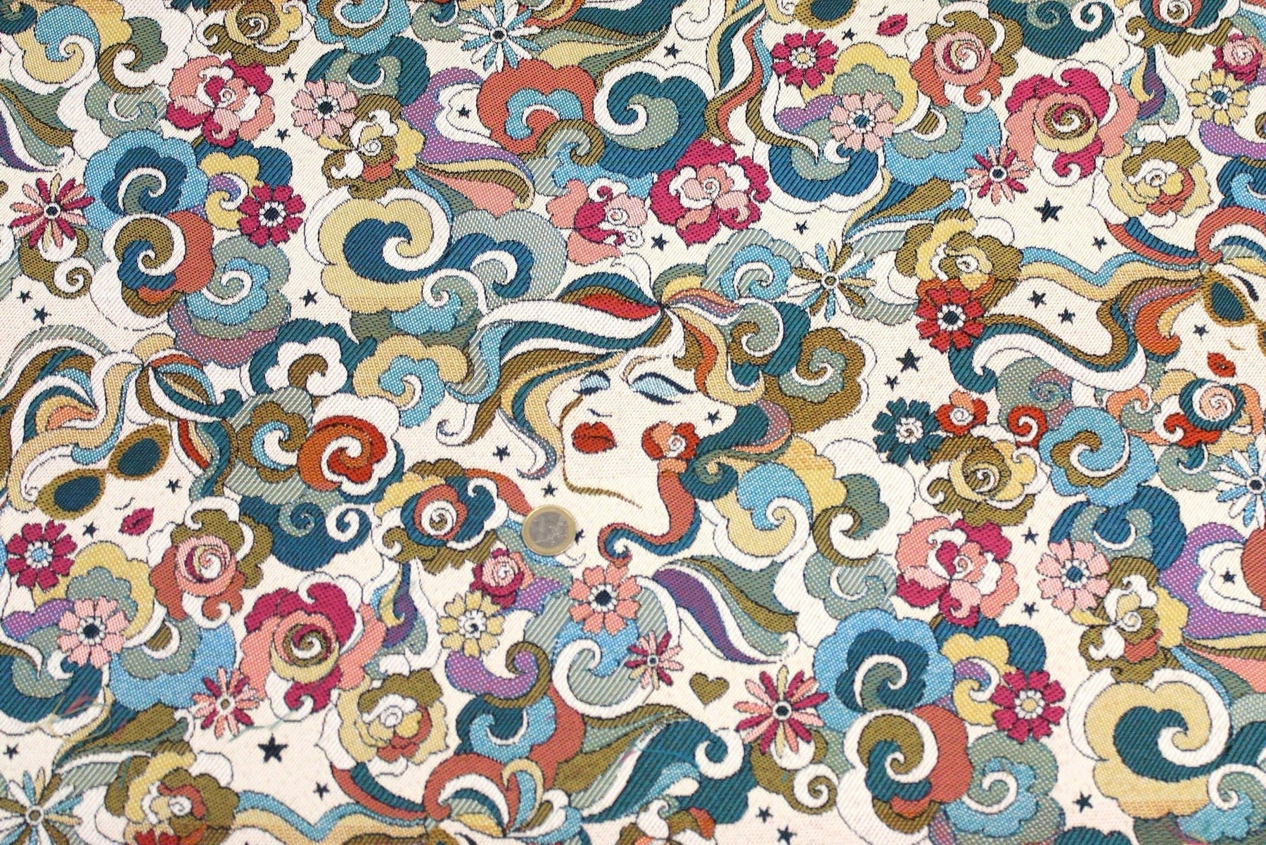 Tissu Jacquard Seventies : la tendance et le made in France - TissusPapi.com