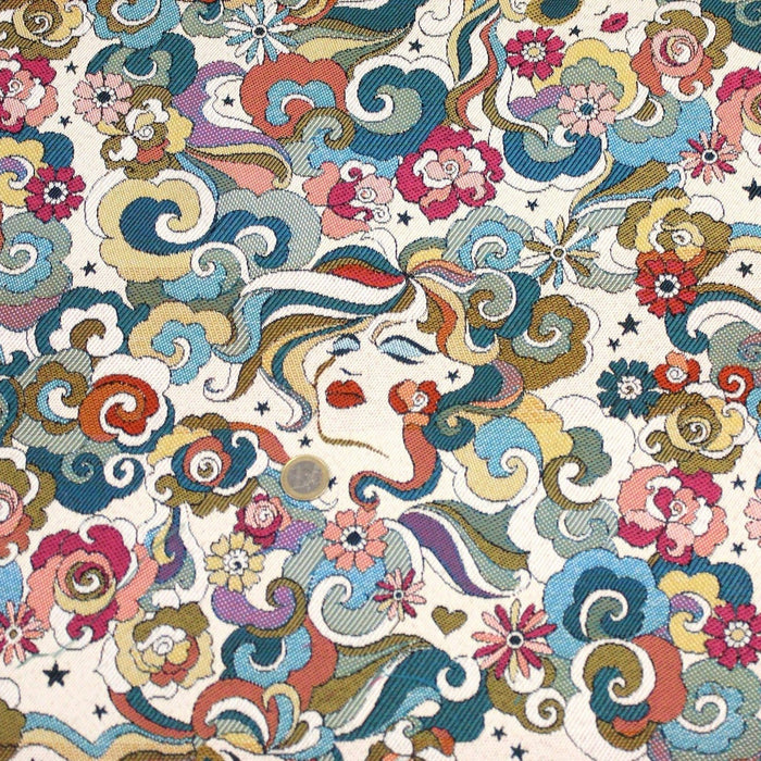 Tissu Jacquard Seventies : la tendance et le made in France - TissusPapi.com