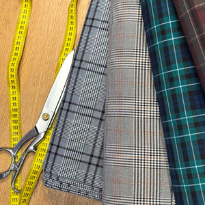 Tartans et Prince de Galles - TissusPapi.com