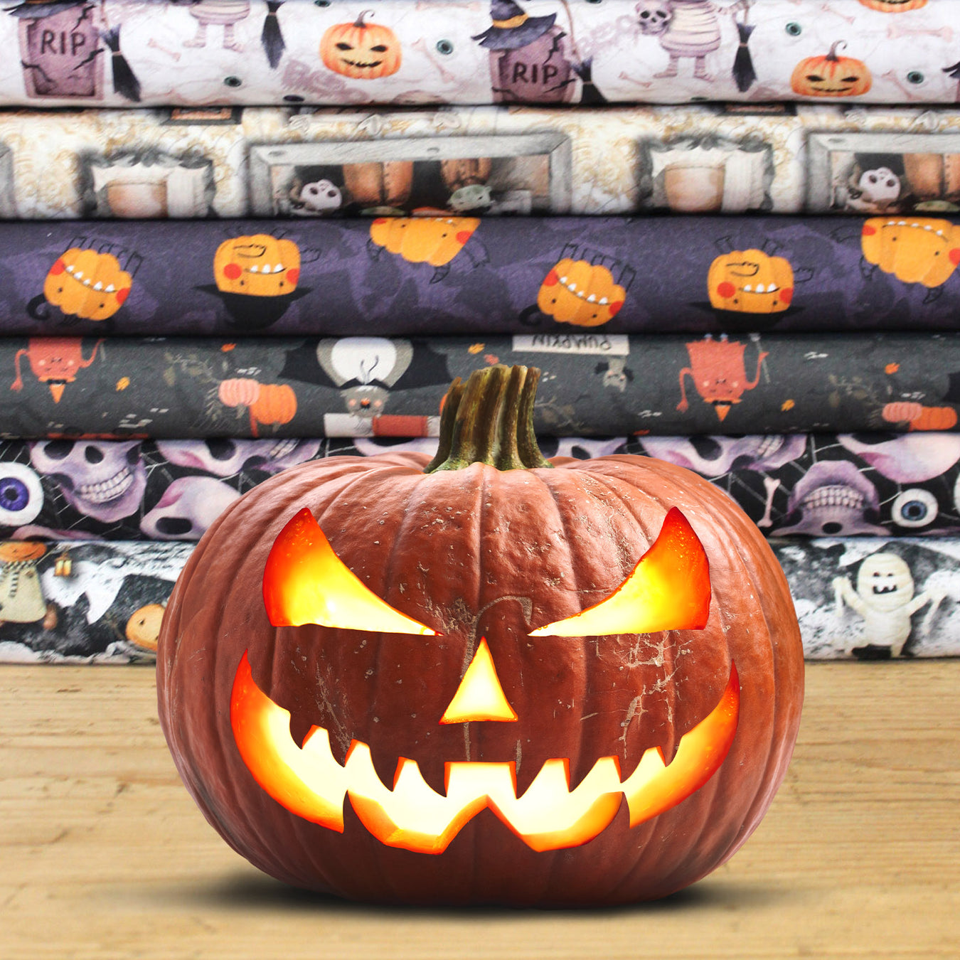 Tissus Halloween, la collection des tissus qui font presque peur - TissusPapi.com