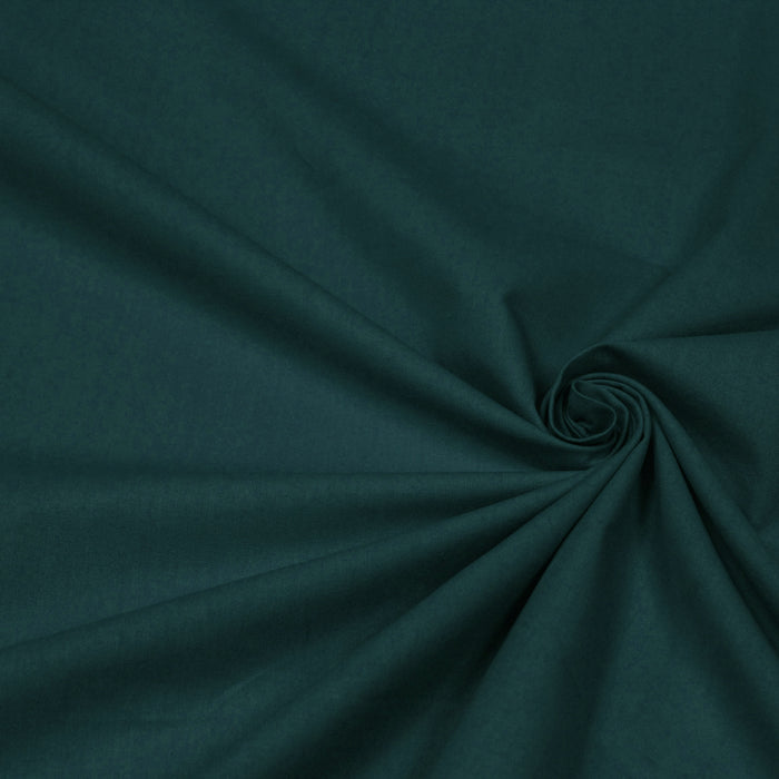 Tissu de coton uni vert Salicorne BENJAMIN - OEKO - TEX - TissusPapi.com
