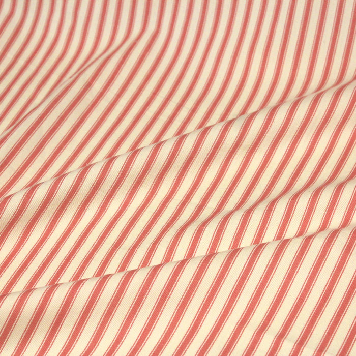 Tissu toile à matelas rayée 100% coton : nombreuses couleurs - COLLECTION CARNAC - TissusPapi.com