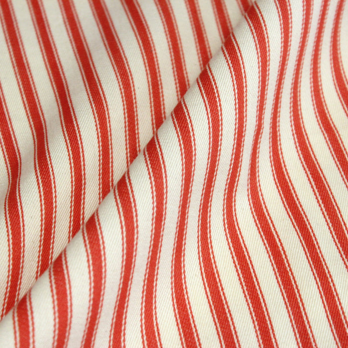 Tissu toile à matelas rayée 100% coton : nombreuses couleurs - COLLECTION CARNAC - TissusPapi.com