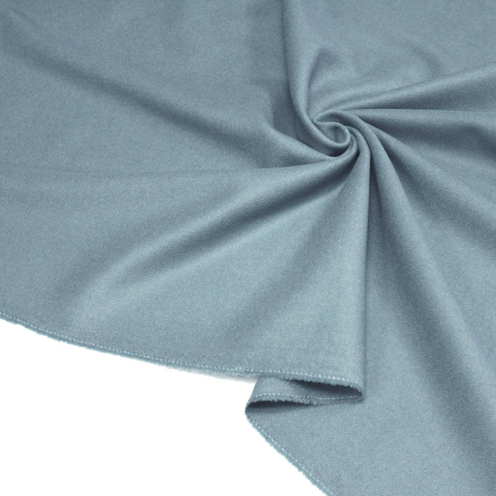 Tissu Drap de laine uni Bleu horizon "Armée française 1914 1918" - TissusPapi.com