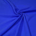 Tissu double gaze de coton gaufrée bleu roi - Oeko-Tex - tissuspapi