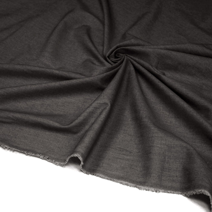 Tissu Chambray 100% coton : bleu, marine, noir - OEKO - TEX - TissusPapi.com