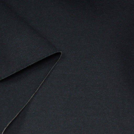Tissu Moleskine coton Bleu marine, de fabrication française - TissusPapi.com