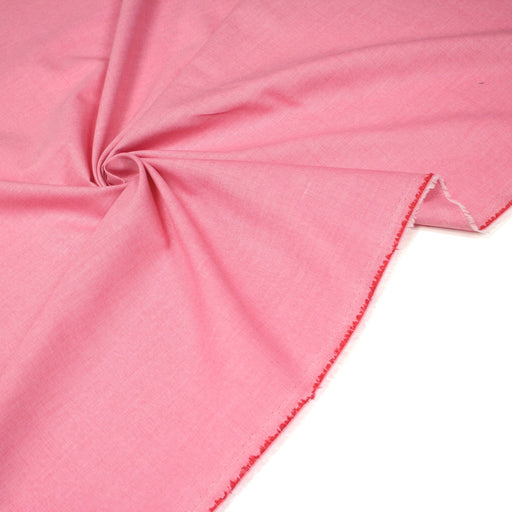 Tissu oxford 100% coton rouge - ON DESTOCKE - TissusPapi.com