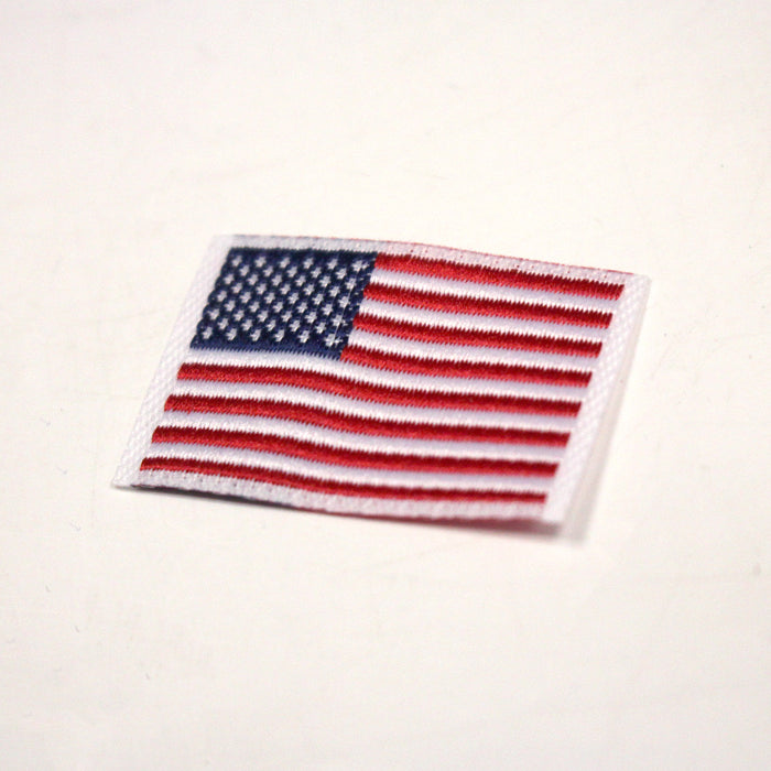 Écusson brodé à coudre drapeau américain Etats - Unis - Fabriqué en France - TissusPapi.com
