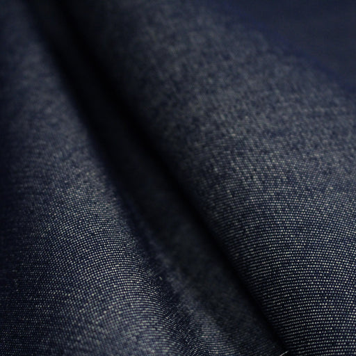 Tissu DENIM toile sergé fin bleu Blue jean - TissusPapi.com