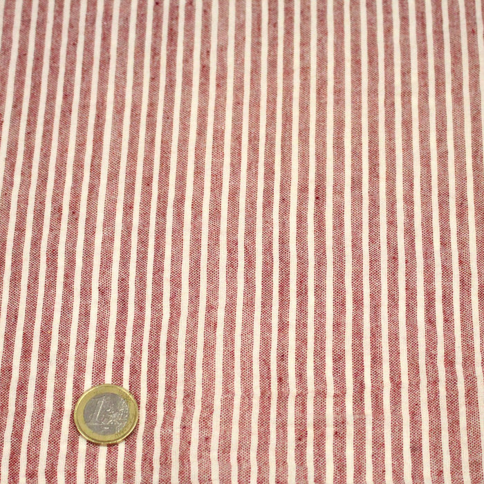 Tissu coton tissé rayé 5mm : nombreuses couleurs ! OEKO - TEX - TissusPapi.com