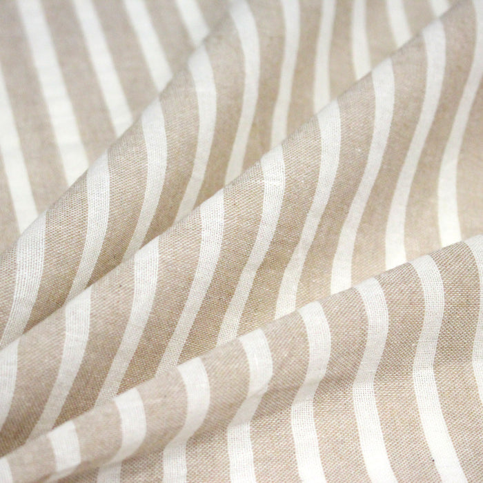Tissu coton tissé rayé larges rayures 10mm : nombreuses couleurs ! - OEKO - TEX - TissusPapi.com