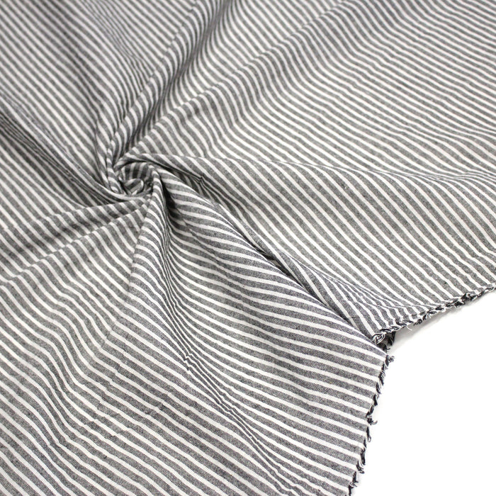 Tissu coton tissé rayé 5mm : nombreuses couleurs ! OEKO - TEX - TissusPapi.com