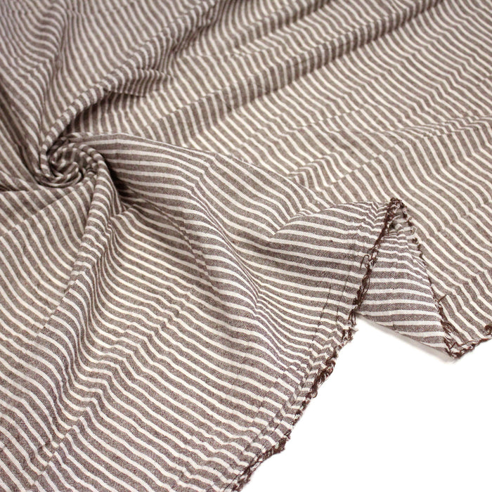 Tissu coton tissé rayé 5mm : nombreuses couleurs ! OEKO - TEX - TissusPapi.com