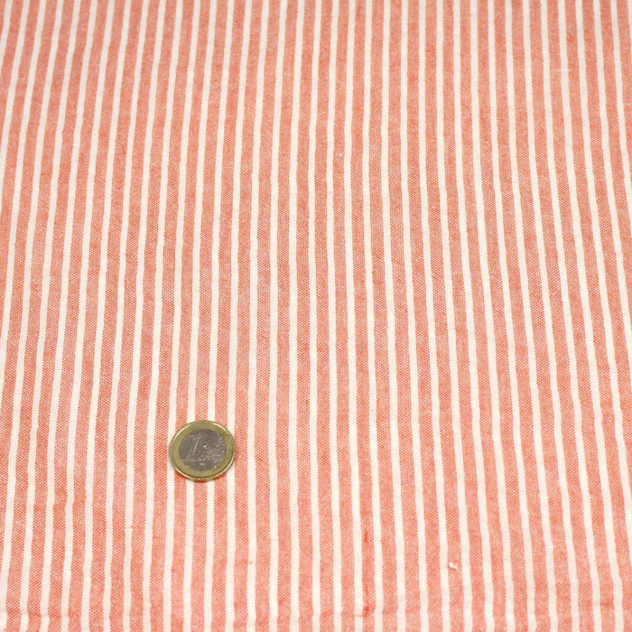 Tissu coton tissé rayé 5mm : nombreuses couleurs ! OEKO - TEX - TissusPapi.com