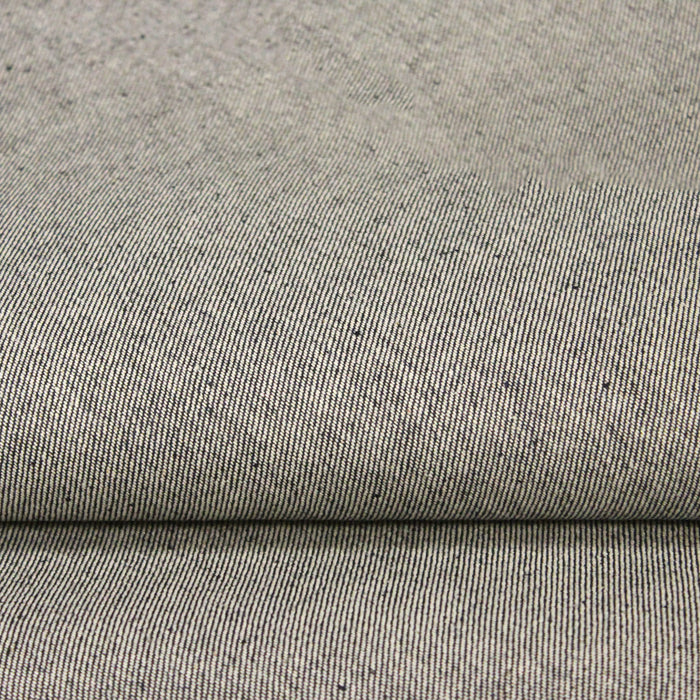 Tissu toile de jean denim brut bleu uni 100% coton