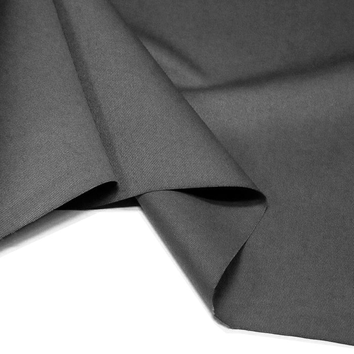 Tissu gabardine polycoton 240gr/m2 - Lavage 60° - Nombreuses couleurs - TissusPapi.com