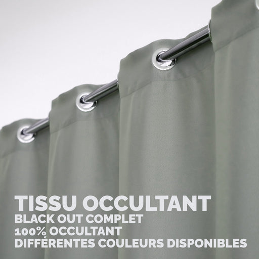 Tissu occultant, black out complet 100% occultant : différentes couleurs disponibles - TissusPapi.com