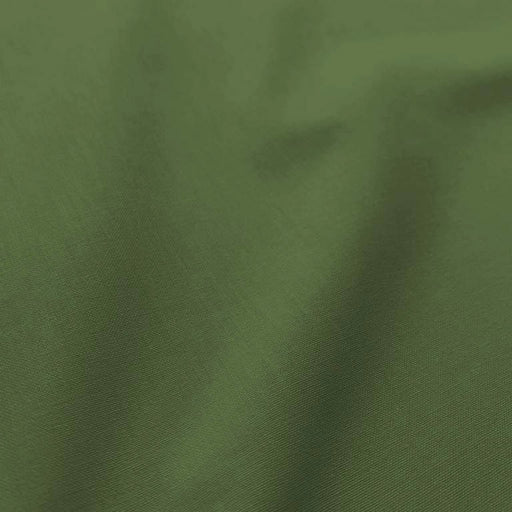 Tissu de coton uni vert fougère BENJAMIN - OEKO - TEX® - TissusPapi.com