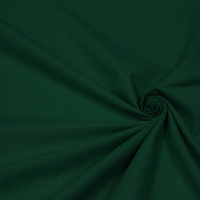 Tissu de coton uni vert empire BENJAMIN - OEKO - TEX® - TissusPapi.com