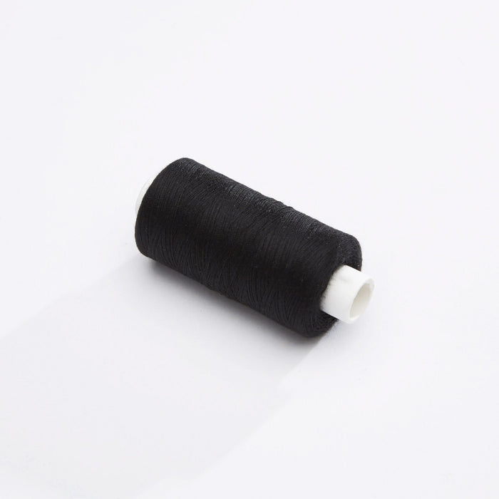Bobine de fil noir - 500m - Fabrication française - Oeko - Tex - TissusPapi.com