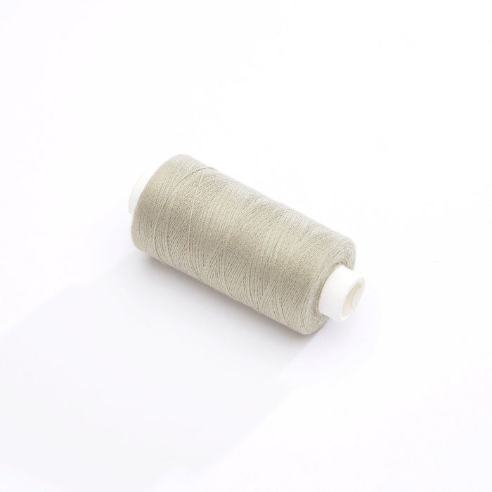 Bobine de fil couleur lin - 500m - Fabrication française - Oeko - Tex - TissusPapi.com