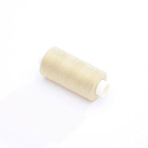 Bobine de fil couleur lin clair - 500m - Fabrication français - Oeko - Tex - TissusPapi.com