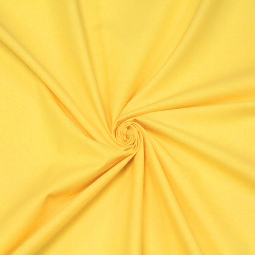 Tissu de coton uni jaune vif BENJAMIN - OEKO-TEX® - tissuspapi