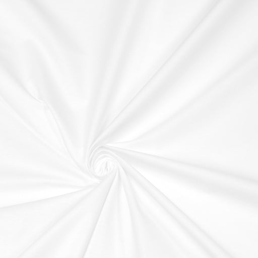 Tissu de coton uni blanc BENJAMIN - OEKO-TEX® - tissuspapi