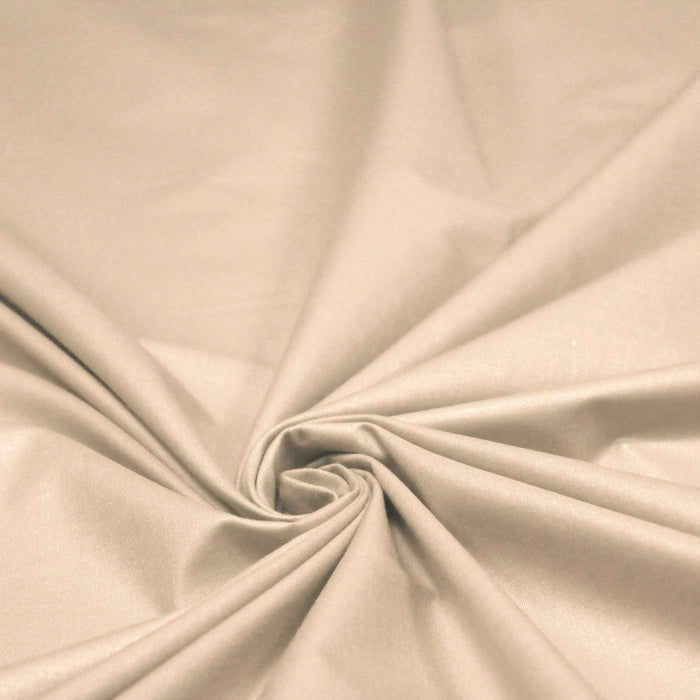 Tissu de coton uni sable BENJAMIN - OEKO - TEX® - TissusPapi.com
