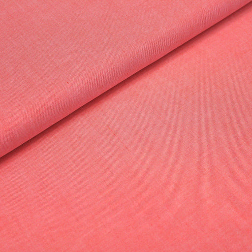 Tissu oxford 100% coton rouge - tissuspapi