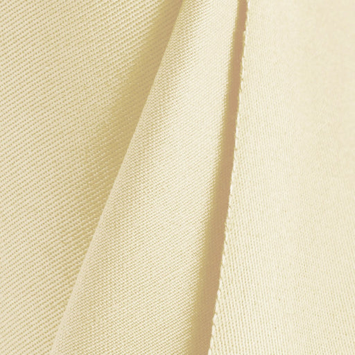Tissu gabardine de coton LUXE - sergé de coton écru - 280gr-m2 - Fabrication française - Oeko-Tex - tissuspapi
