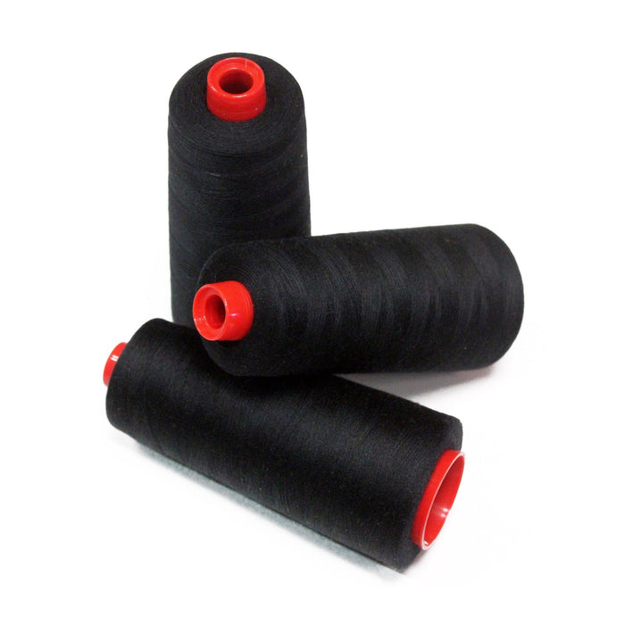 Cône de fil noir - 4300m - Fabrication française - Oeko - Tex - TissusPapi.com