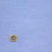 Tissu chambray de coton bleu - Oeko-Tex