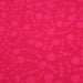 Tissu de coton batik gaufré OCÉANIE aux fleurs et taches roses, fond rose framboise - tissuspapi