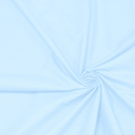 Tissu de coton uni bleu ciel BENJAMIN - OEKO - TEX - TissusPapi.com