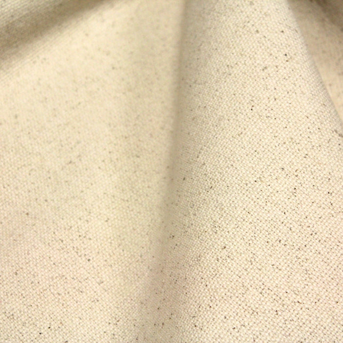 Tissu de coton épais JOSÉPHINE écru uni - TissusPapi.com