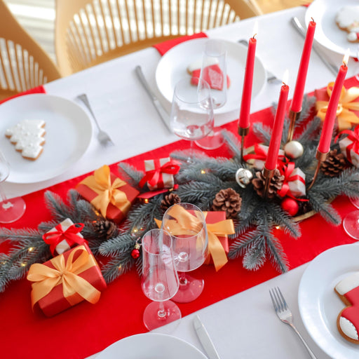 Tissu de coton uni rouge vif BENJAMIN - OEKO - TEX® - TissusPapi.com