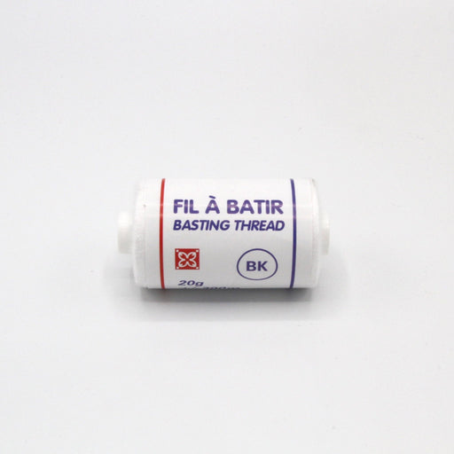 Bobine de fil à bâtir blanc - Environ 300m - TissusPapi.com